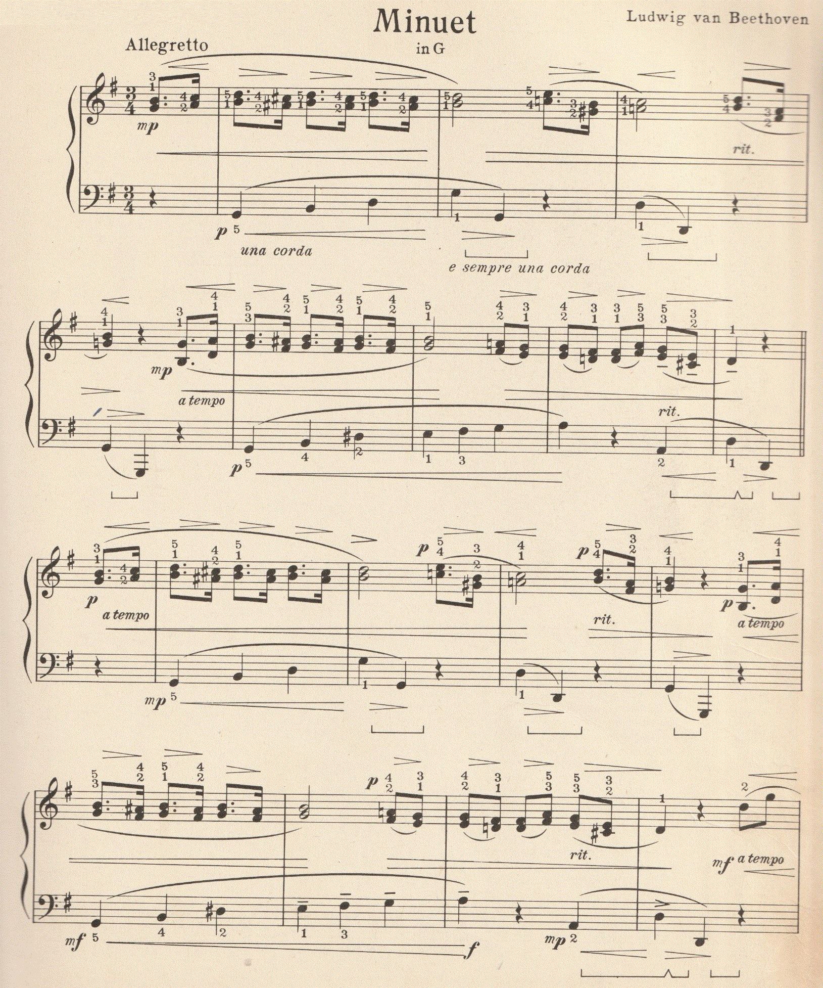 Beethoven - Fur Elise-1